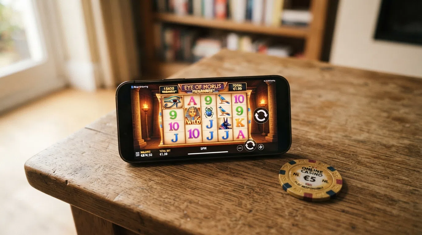 Een vergelijkend overzicht van Nederlandse online casino's met hun welkomstbonus en Blueprint-aanbod naast elkaar