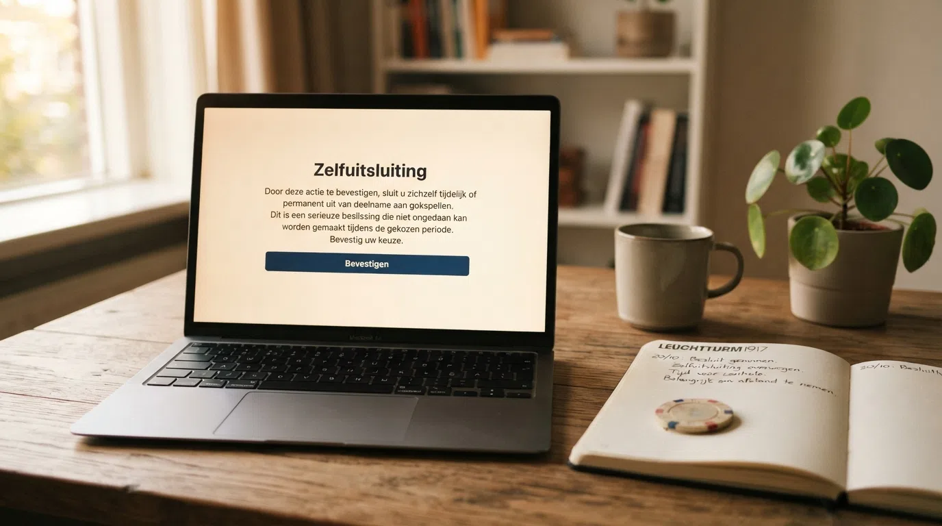 Illustratie van een zelfuitsluitingsregister en het toezicht van de Kansspelautoriteit